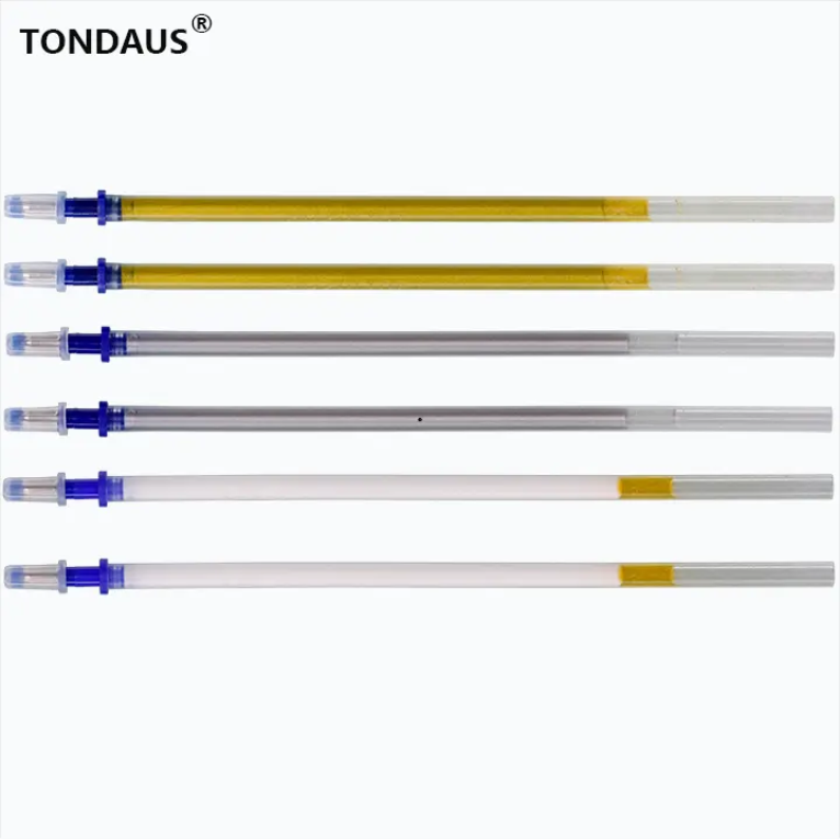 Silver Pen in Plastic Cod 0.8 Gel Ink Silver Pen Refill for Shoes Leather